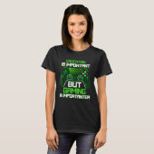 Education Is Important But Gaming Is Importanter G T-shirt (Voorkant volledig)