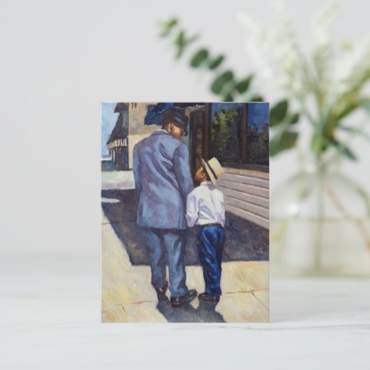 Education of a King 2001 Briefkaart (Staand voorkant)