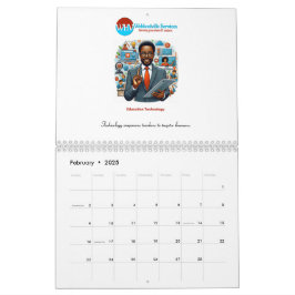 Education Technology Calendar - inspirerende citat Kalender