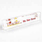 Educator Desk Name Bord Naambordje