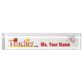 Educator Desk Name Bord Naambordje (Voorkant)