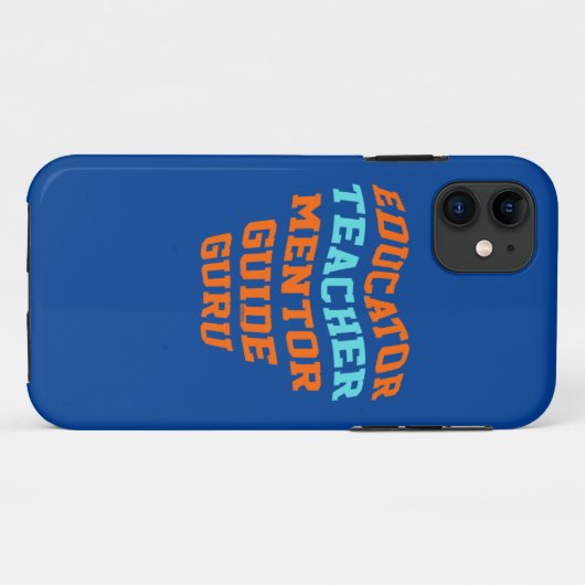 EDUCATOR-LERENMENTOR GURU Case-Mate iPhone CASE (Achterkant (horizontaal))