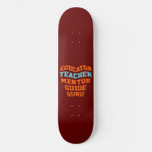 EDUCATOR-LERENMENTOR GURU PERSOONLIJK SKATEBOARD (Voorkant)