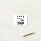 Educator Retirement School Is Out Forever, Fishing Post-it® Notes (Op bureau)