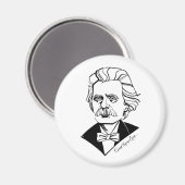 Edvard Grieg Magneet (Voorkant / Achterkant)