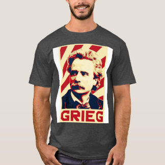 Edvard Grieg Retro T-shirt