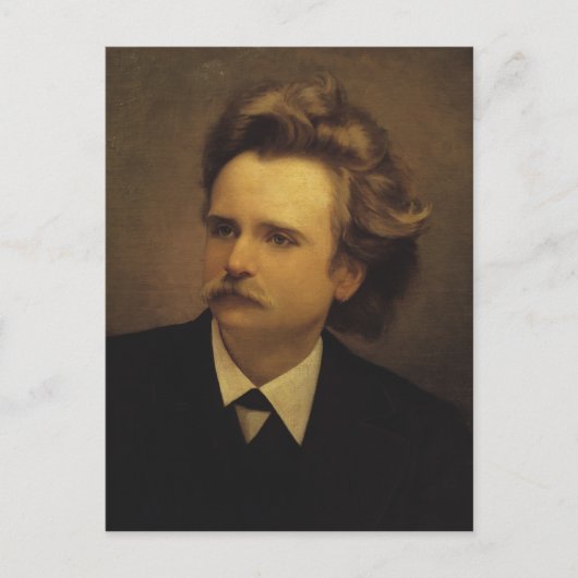 Edvard Hagerup Grieg Briefkaart (Voorkant)