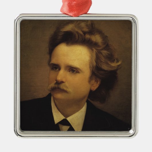 Edvard Hagerup Grieg Metalen Ornament (Voorkant)
