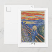 Edvard Munch #123-2 - Kunst Briefkaart (Voorkant / Achterkant)