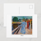 Edvard Munch #14-3 - Kunst Briefkaart (Voorkant / Achterkant)