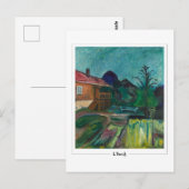 Edvard Munch #168-3 - Kunst Briefkaart (Voorkant / Achterkant)