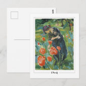 Edvard Munch #187-2 - Kunst Briefkaart (Voorkant / Achterkant)