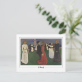Edvard Munch #193-3 - Kunst Briefkaart (Staand voorkant)