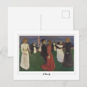 Edvard Munch #193-3 - Kunst Briefkaart (Voorkant / Achterkant)