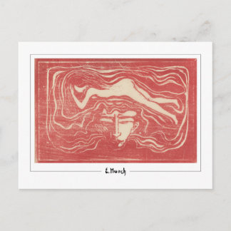 Edvard Munch #258-2 - Kunst Briefkaart