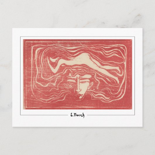 Edvard Munch #258-2 - Kunst Briefkaart (Voorkant)