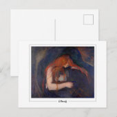 Edvard Munch #27-3 - Kunst Briefkaart (Voorkant / Achterkant)