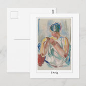 Edvard Munch #297 - Kunst Briefkaart (Voorkant / Achterkant)