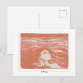 Edvard Munch #310-2 - Kunst Briefkaart (Voorkant / Achterkant)
