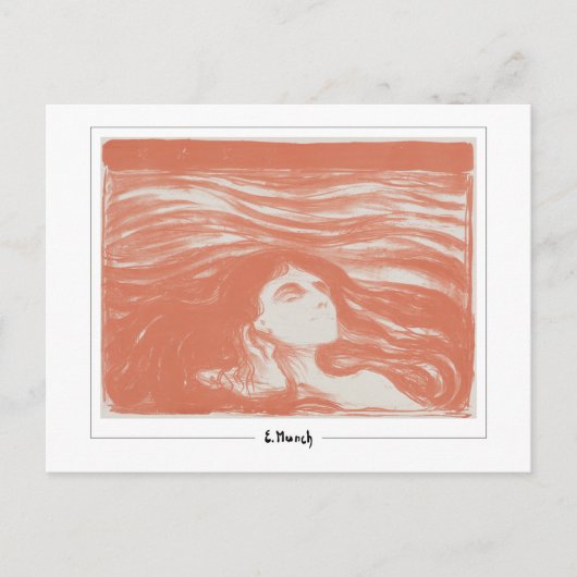 Edvard Munch #310-2 - Kunst Briefkaart (Voorkant)