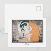 Edvard Munch #334-2 - Kunst Briefkaart (Voorkant / Achterkant)