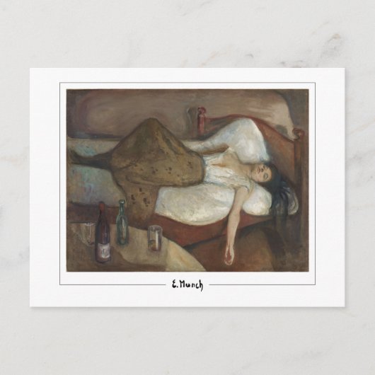 Edvard Munch #340-3 - Fijne Kunst Briefkaart (Voorkant)