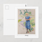 Edvard Munch #351 - Kunst Briefkaart (Voorkant / Achterkant)