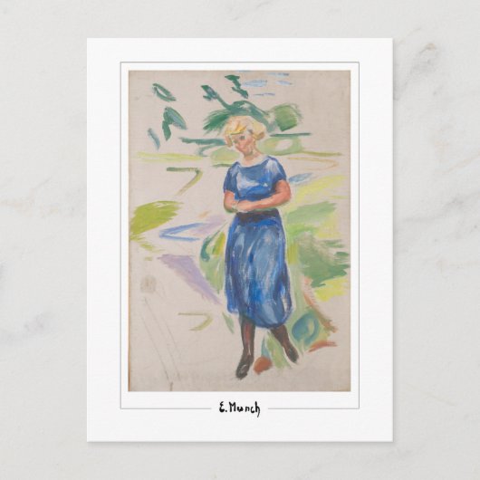 Edvard Munch #351 - Kunst Briefkaart (Voorkant)