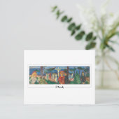 Edvard Munch #384 - Kunst Briefkaart (Staand voorkant)