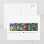 Edvard Munch #384 - Kunst Briefkaart (Voorkant / Achterkant)
