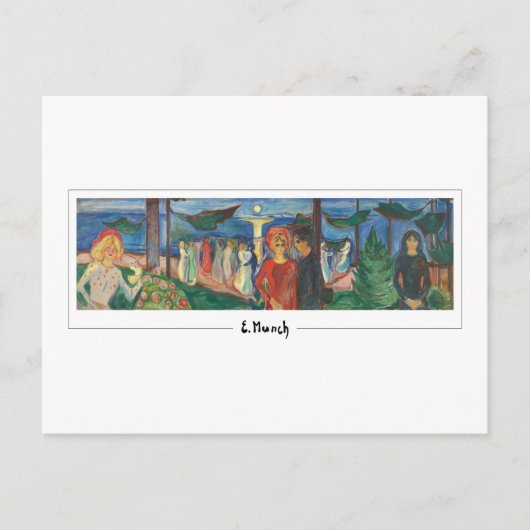 Edvard Munch #384 - Kunst Briefkaart (Voorkant)
