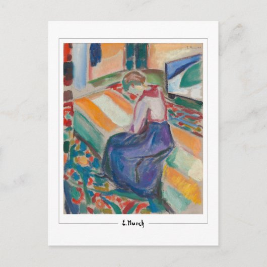 Edvard Munch #55-3 - Kunst Briefkaart (Voorkant)