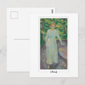 Edvard Munch #586 - Kunst Briefkaart (Voorkant / Achterkant)