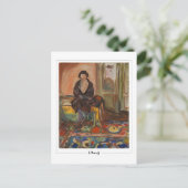 Edvard Munch #598-3 - Kunst Briefkaart (Staand voorkant)