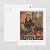 Edvard Munch #598-3 - Kunst Briefkaart (Voorkant / Achterkant)