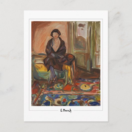 Edvard Munch #598-3 - Kunst Briefkaart (Voorkant)
