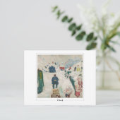 Edvard Munch #5-3 - Kunst Briefkaart (Staand voorkant)