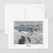 Edvard Munch #614-3 - Fijne Kunst Briefkaart (Voorkant / Achterkant)