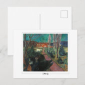 Edvard Munch #621-2 - Kunst Briefkaart (Voorkant / Achterkant)
