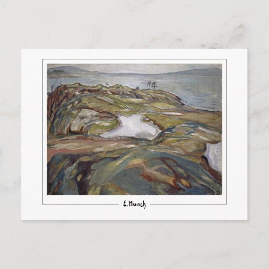 Edvard Munch #678-2 - Kunst Briefkaart (Voorkant)