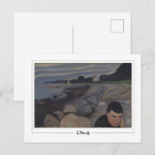 Edvard Munch #767-3 - Kunst Briefkaart (Voorkant / Achterkant)