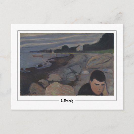 Edvard Munch #767-3 - Kunst Briefkaart (Voorkant)