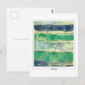 Edvard Munch #772-2 - Kunst Briefkaart (Voorkant / Achterkant)