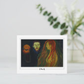 Edvard Munch #777-3 - Fijne Kunst Briefkaart (Staand voorkant)