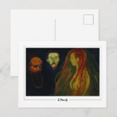 Edvard Munch #777-3 - Fijne Kunst Briefkaart (Voorkant / Achterkant)