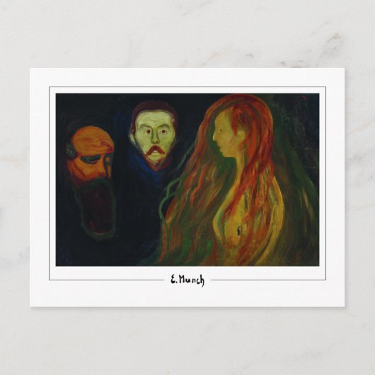 Edvard Munch #777-3 - Fijne Kunst Briefkaart (Voorkant)