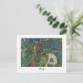 Edvard Munch #814 - Fijne Kunst Briefkaart (Staand voorkant)
