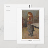 Edvard Munch #97-3 - Kunst Briefkaart (Voorkant / Achterkant)
