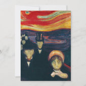 Edvard Munch - Angst Bedankkaart (Voorkant)