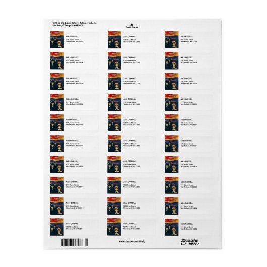 Edvard Munch - Angst Etiket (Full Sheet)